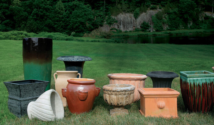 different kinds of planter pots