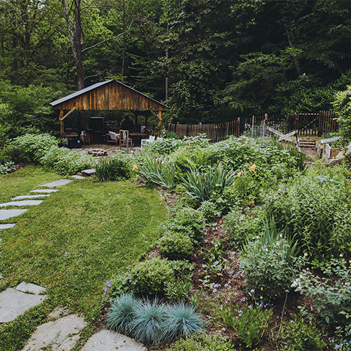 native woodland garden